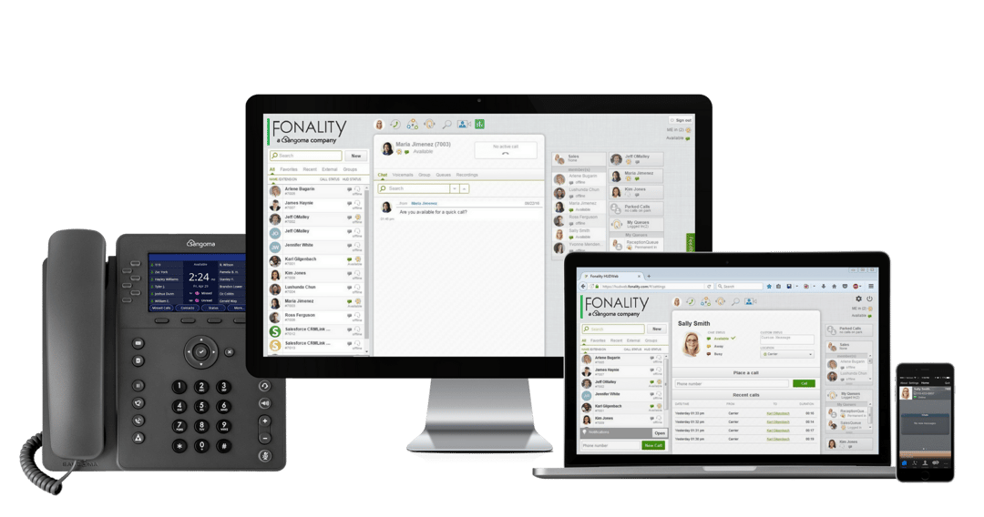 Unified Communications from Fonality - Heads Up Display